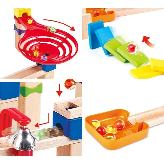Circuit de billes - Hape - E1102 - Multicolore - À partir de 4 ans - Mixte-3
