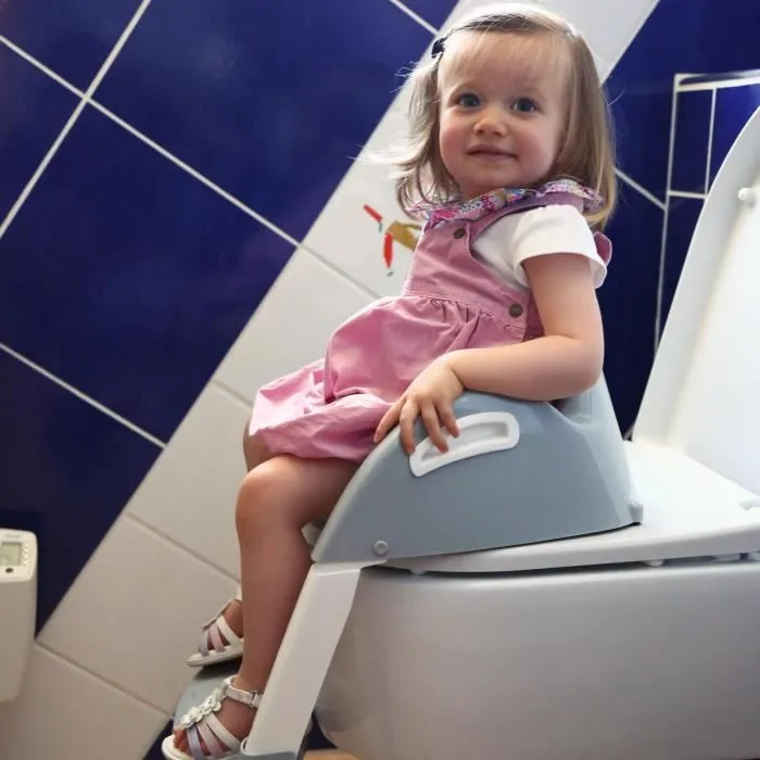 THERMOBABY Reducteur de wc kiddyloo® - Rose poudré-2