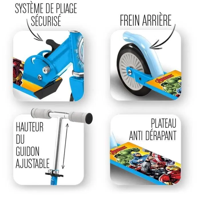 AVENGERS Trottinette Pliable-2