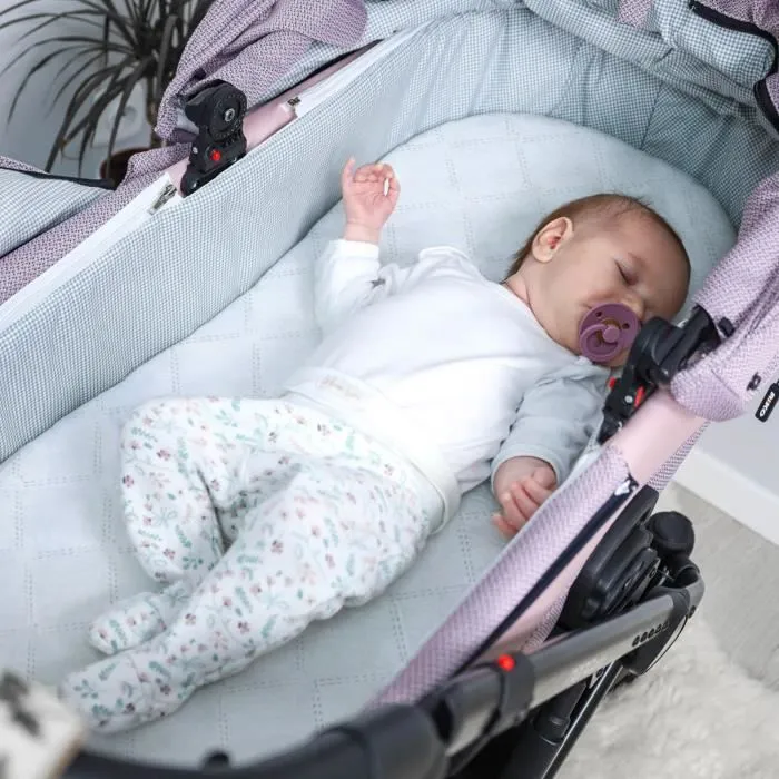 Matelas poussette 75x35cm - matelas berceau lit d'appoint ovale matelas bébé-3