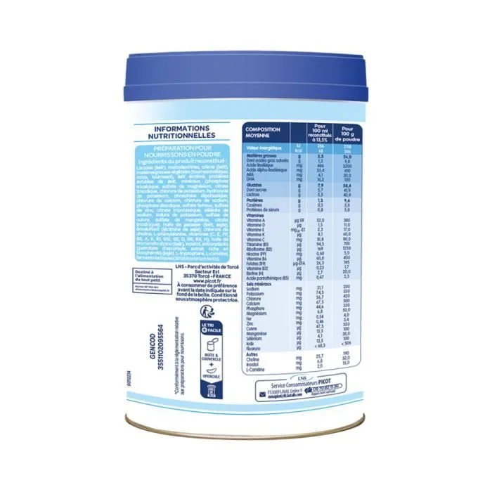 Picot Standard Lait 1er âge 850g-1
