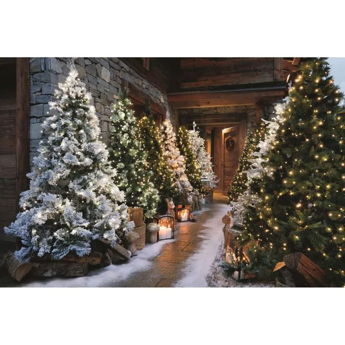 Féérie Lights & Christmas - Sapin de Noël artificiel BLOOMING - H. 240 cm - Vert-1