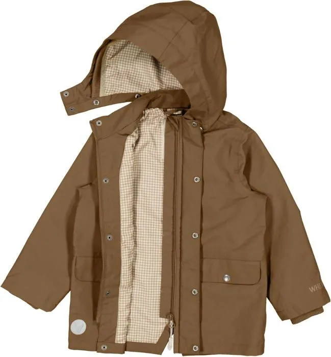 Habillage pluie Wheat - 7249h-996R - Carlo Technical Veste de Pluie d'exterieur pour garcon 100% etanche, Marron dore-2