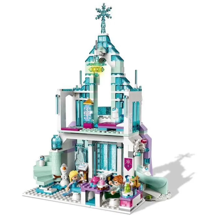 LEGO® Disney Princess 43172 Le palais des glaces magique d’Elsa, Château de la Reine des Neiges, Jouet avec Accessoires-2
