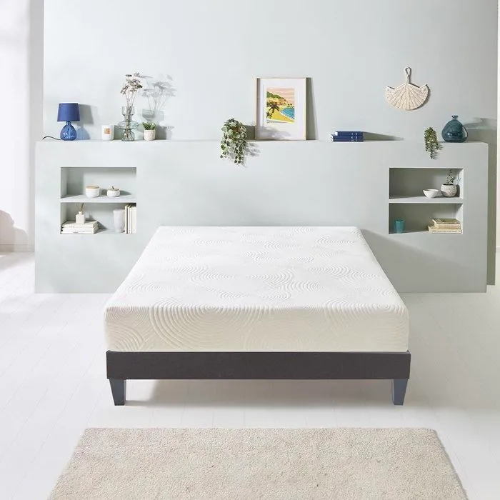 Matelas Mousse Mirage 140x190 cm Accueil Mémoire de forme-1