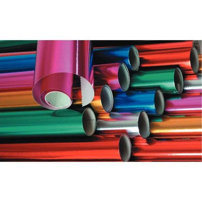 Papier métal - Non spécifié - 0.7 x 1.50m - Bleu et Argent - Décoration de fête - Intérieur-2