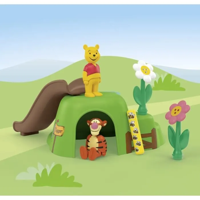PLAYMOBIL Junior 71694 Winnie l'ourson et Tigrou avec jardin d'abeilles, Junior & Disney, Dès 12 mois-2