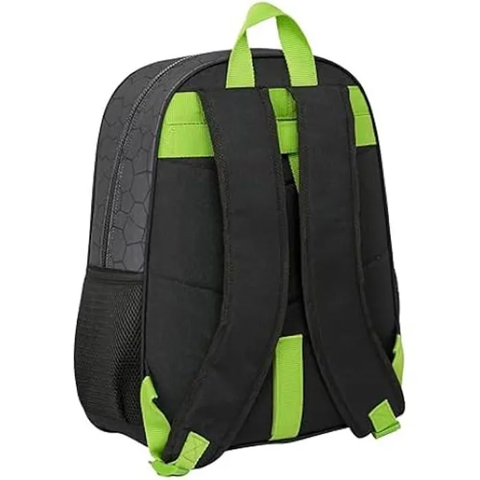 TORTUGAS NINJA - Sac à dos scolaire pour enfant, sac à dos pour enfant, adaptable au chariot, idéal pour les enfants d'âge-1