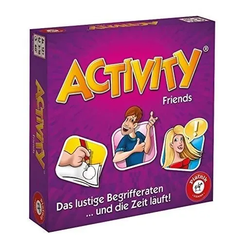 Jeu de société - PIATNIK - Activity Friends - Jeu d'ambiance - Mixte - A partir de 8 ans-0