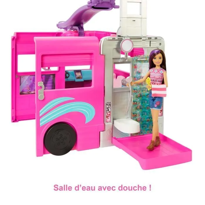 Barbie®-Camping-Car Transformable de 76 cm HCD46-4