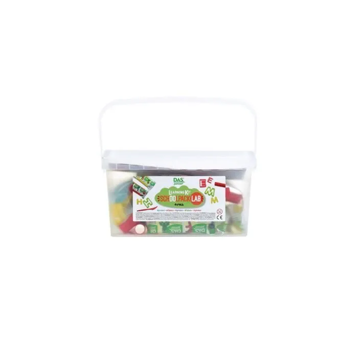 Pack de lettres DAS Junior - GIOTTO - Enfant - Multicolore - Vert - Fournitures scolaires-0