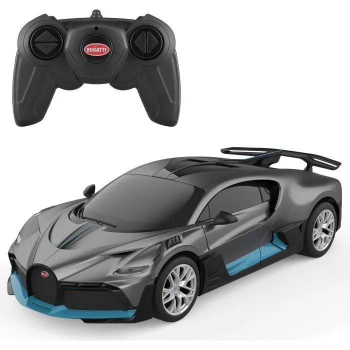 Voiture radiocommandée BUGATTI DIVO 1/24 - TURBO CHALLENGE - Noir - Garçon - 6 ans et plus-0