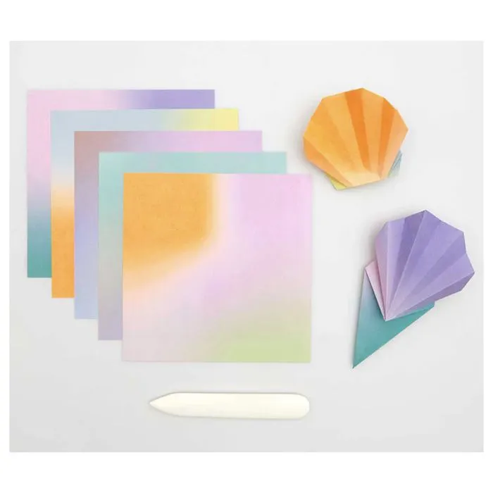 Papier origami - Rico Design - Duo Color - Blurry Gradient - 15 x 15 cm - 100 feuilles-2