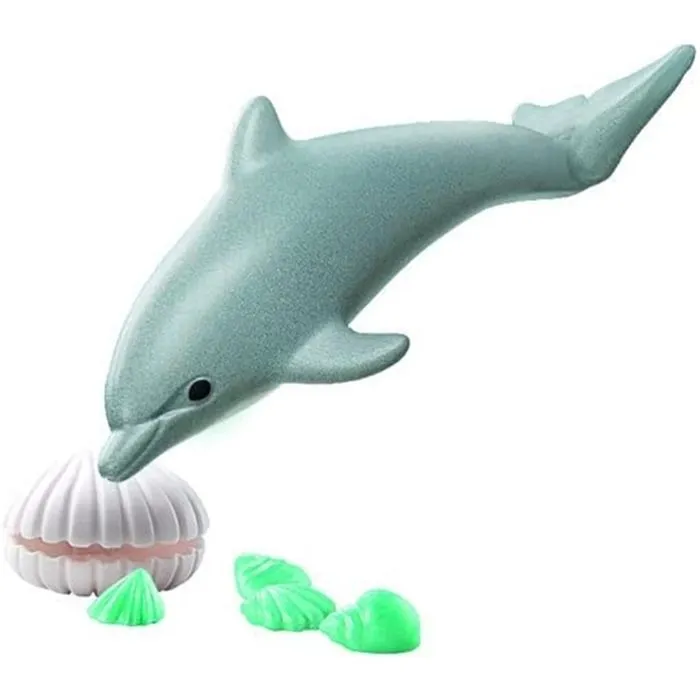 Jeux de construction - Playmobil - BEBE DAUPHIN WILTOPIA - 7 pièces - Découvrez les animaux Wiltopia-2