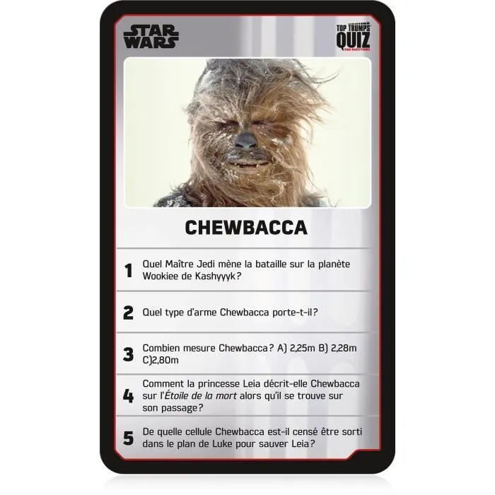 QUIZ STAR WARS - Jeu de plateau - WINNING MOVES-1