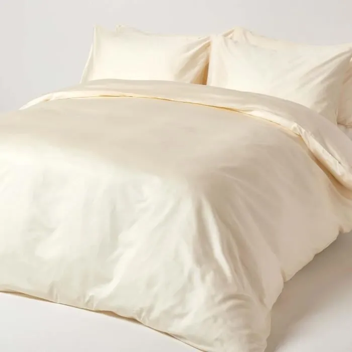 Drap-housse - Coton Égyptien Bio - 180 x 200 cm - 400 fils - Crème - Matelas Épais-2