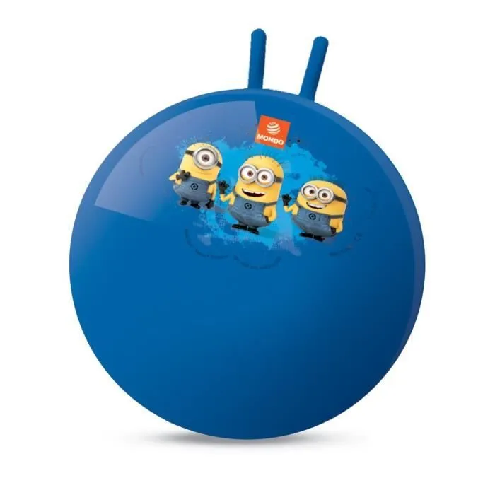 Ballon Sauteur - LES MINIONS - 50 cm - Jeu de Plein Air - Garçon et Fille - A partir de 3 ans-0