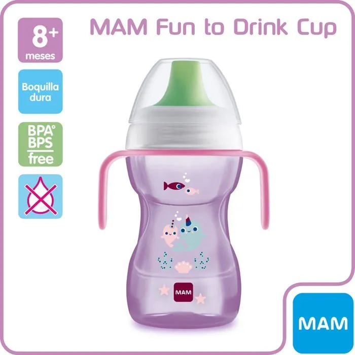 Tasse a bec - gobelet - verre d'apprentissage Mam - D121-1
