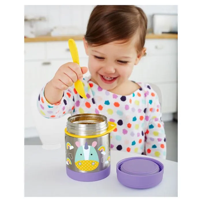 Thermos repas - Skip Hop - Licorne - Violet - Cylindrique - Compatible lave-vaisselle-4
