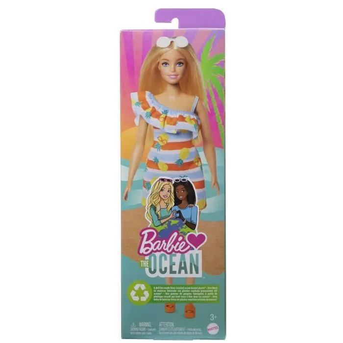 Barbie - Barbie Aime L'Ocean Blonde - Poupée - 3 Ans Et +-1