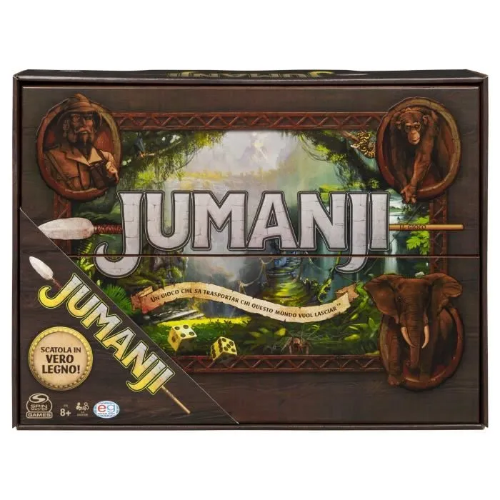 Jeu de questions - SPIN MASTER - Jumanji In Legno - Mixte - 2 joueurs ou plus - Intérieur-3