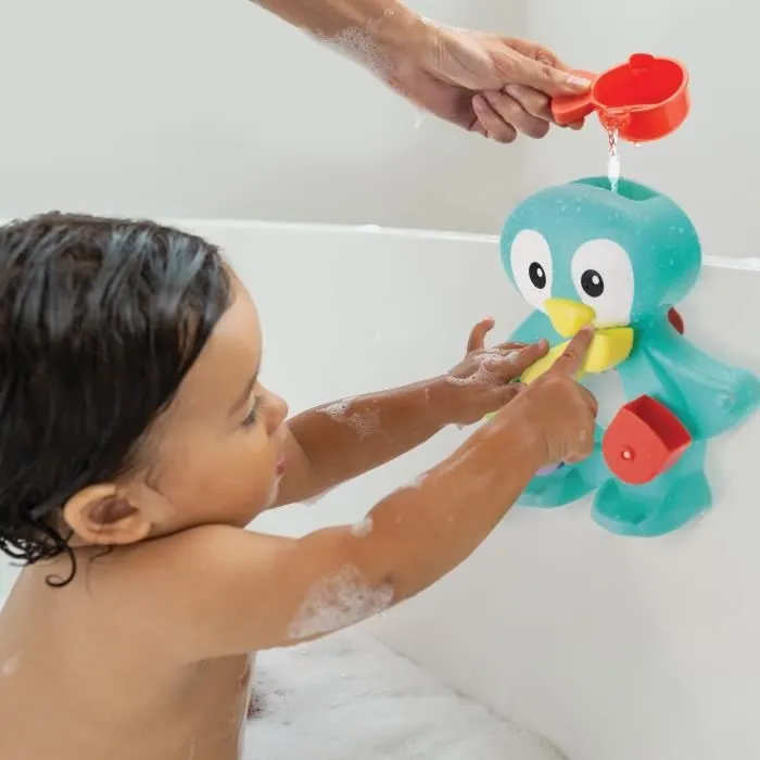 Jouet de bain - INFANTINO - Pingouin rigolo pour le bain-2