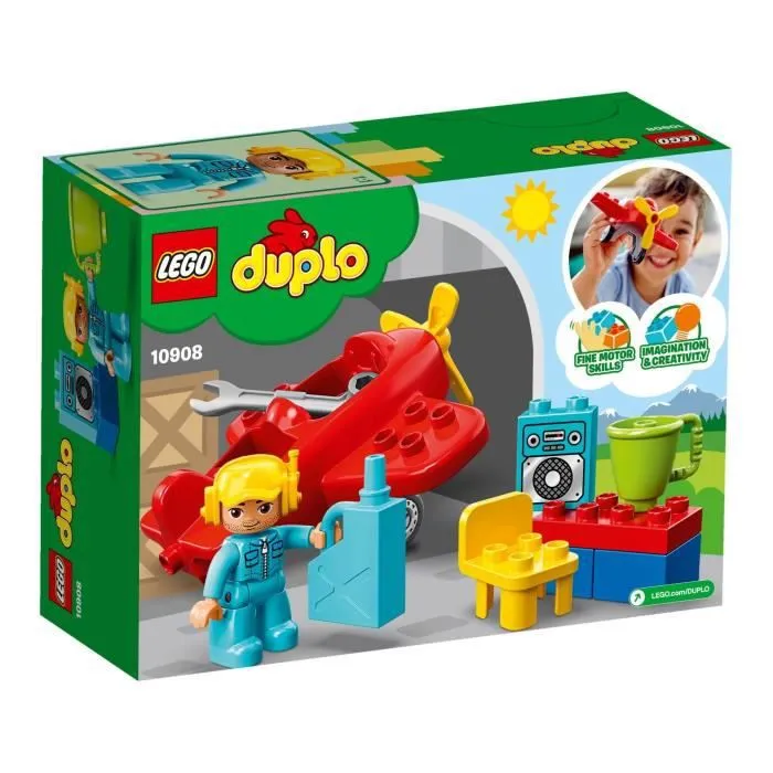 LEGO® DUPLO® 10908 - L’Avion - Jeu de construction-1