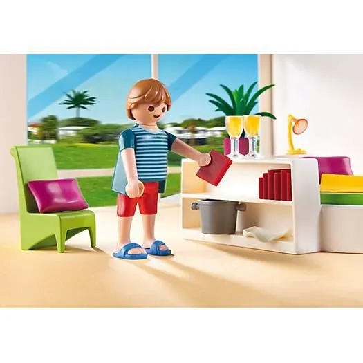 PLAYMOBIL - Chambre avec Lit Rond - 5583 - City Life - Mixte - A partir de 4 ans-3