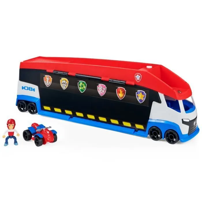 Camion Pat Patrouilleur 2.0 - SPIN MASTER - Quartier général mobile - Double-lanceur de véhicules-1