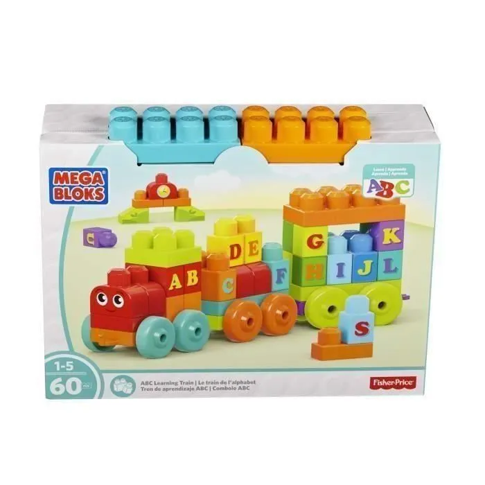MEGABLOKS - Le Train De l'Alphabet-4