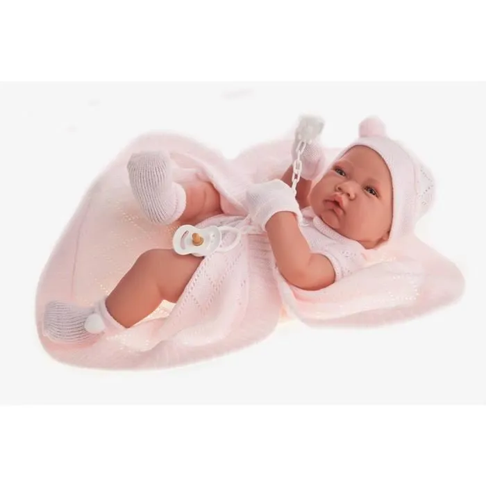 Poupée bébé Reborn Antonio Juan - Zoé 42 cm - Fille - Vinyle-0