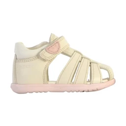 Sandales Geox Cuir Enfant Geox Macchia Blanc Femme-1