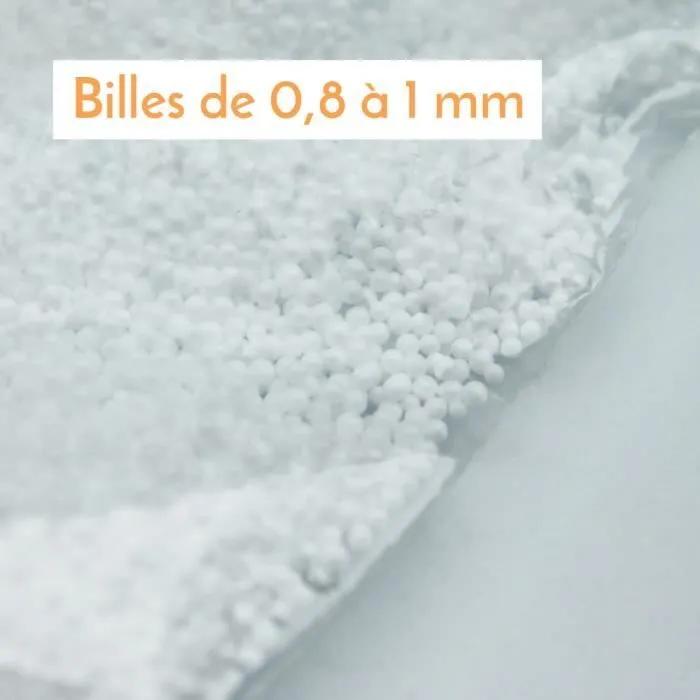 Lot de 2 sacs de recharge microbilles de 10 L avec fermeture zippée - Monsieur Bébé-2