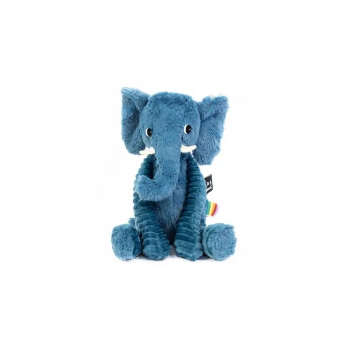 Peluche éléphant Dimoitou Les Ptipotos Les Déglingos Bleu - LES DEGLINGOS - Peluche - Mixte - Bébé-0
