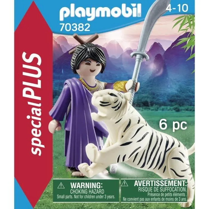 Special Plus Combattante ninja et tigre-3