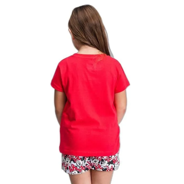Pyjama court fille Cerda Minnie - red/red - 8 ans-1