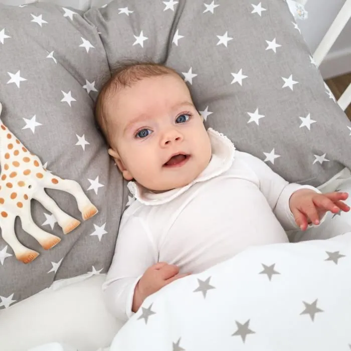 Housse de couette enfant 90 x 120 cm - TOTSY BABY - Blanc - Rectangulaire - Autres motifs - Coton-3