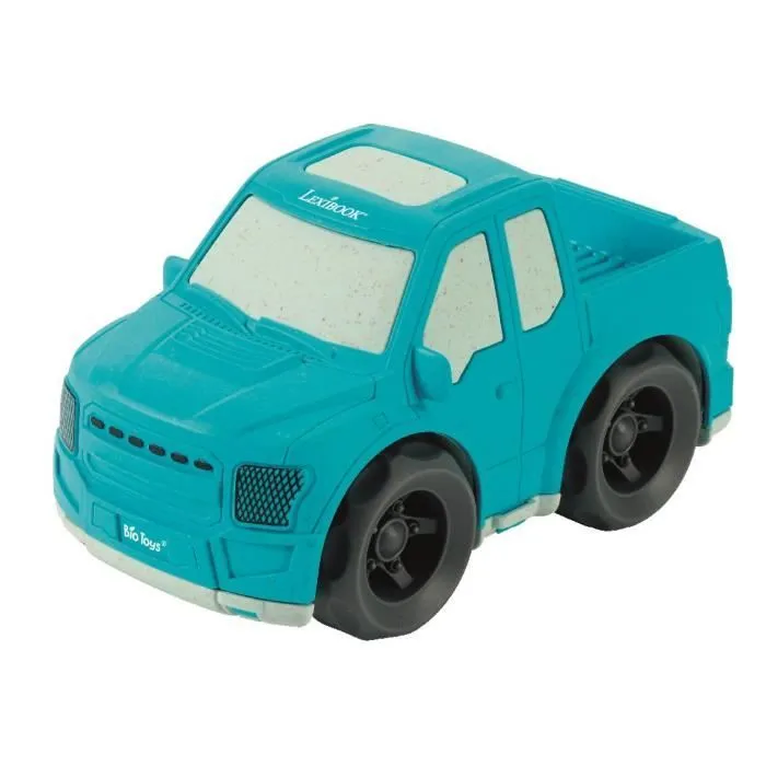 Petite voiture - LEXIBOOK - Pick-up bleu - Fibres de blé recyclables - Pour bébé de 18 mois et plus-2