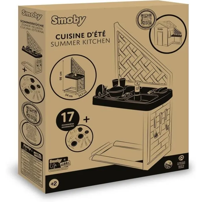 SMOBY Life - Cuisine d'Eté - Accessoire pour maison-5
