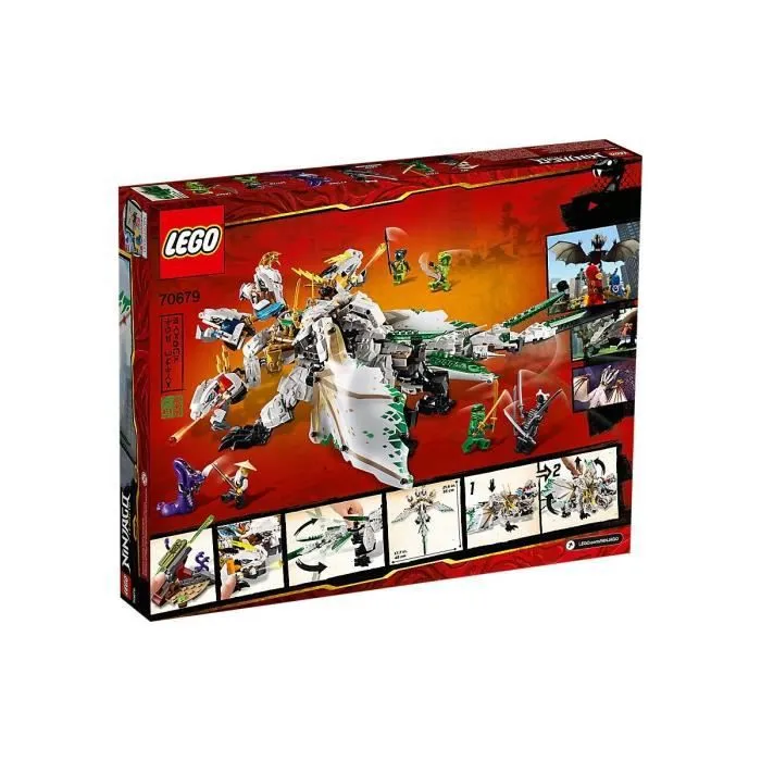Jouet - LEGO - NINJAGO - Ultra Dragon - 951 pièces - Vert, Noir, Argenté-2