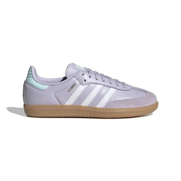 Basket - adidas - SAMBA OG J - Violet - Cuir - Enfant-0