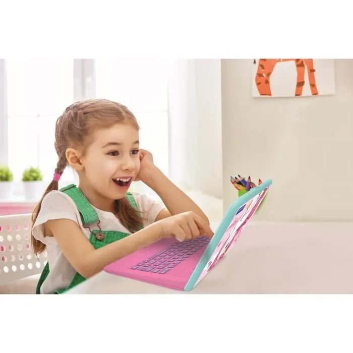 Ordinateur éducatif LEXIBOOK - Licorne - 124 activités - Rose - Pile - Enfant 4 ans-2
