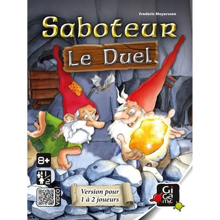 Jeu de plateau - GIGAMIC - Saboteur : Le Duel - Stratégie et coups fourrés-3
