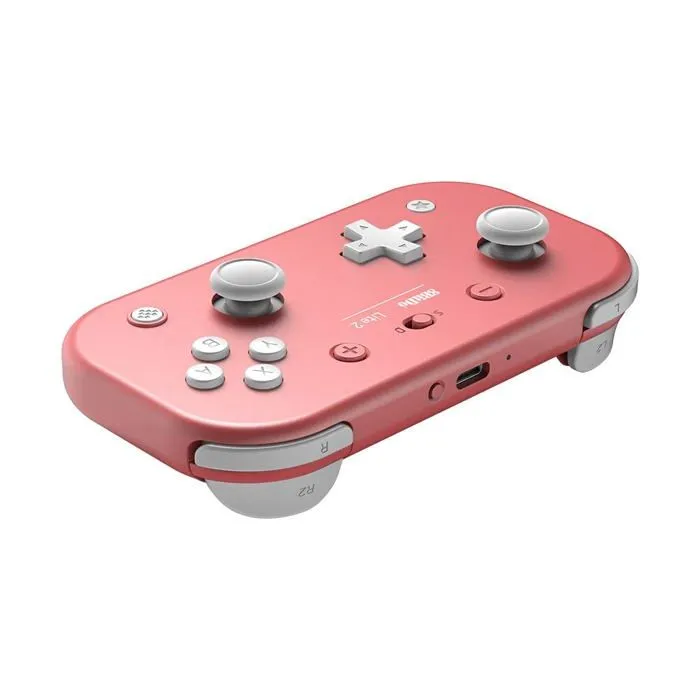 Manette Bluetooth - 8BitDo - Lite 2 - Rose - Multi-plateforme - Ultra-portable-2