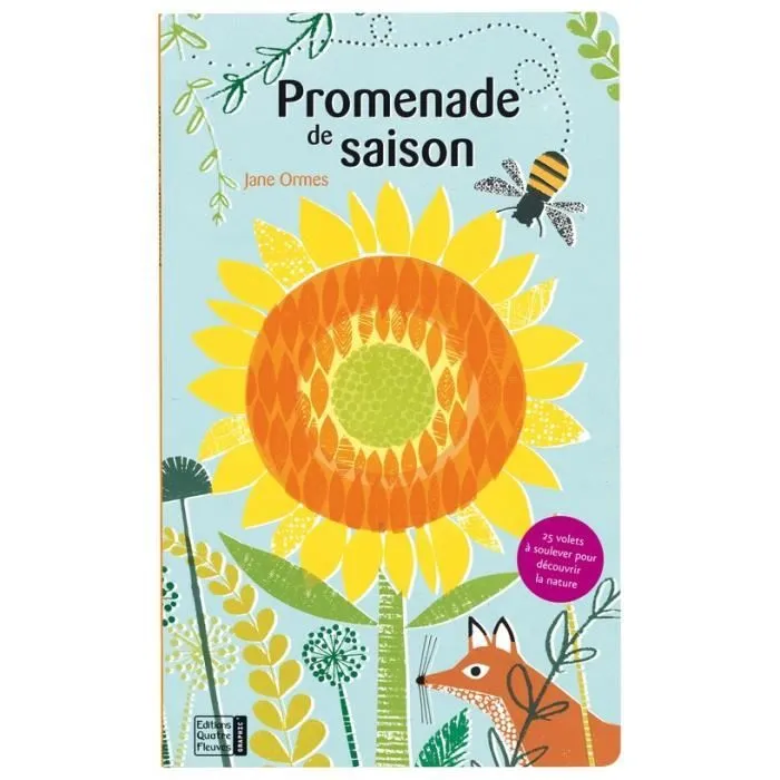 Promenade de saison. 25 volets à soulever pour découvrir la nature-0