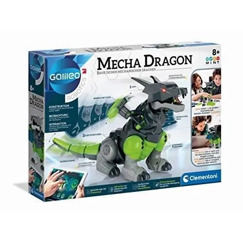 Robot programmable - CLEMENTONI - Mecha Dragon - 12 modes de jeu - Interactif - À partir de 8 ans-0