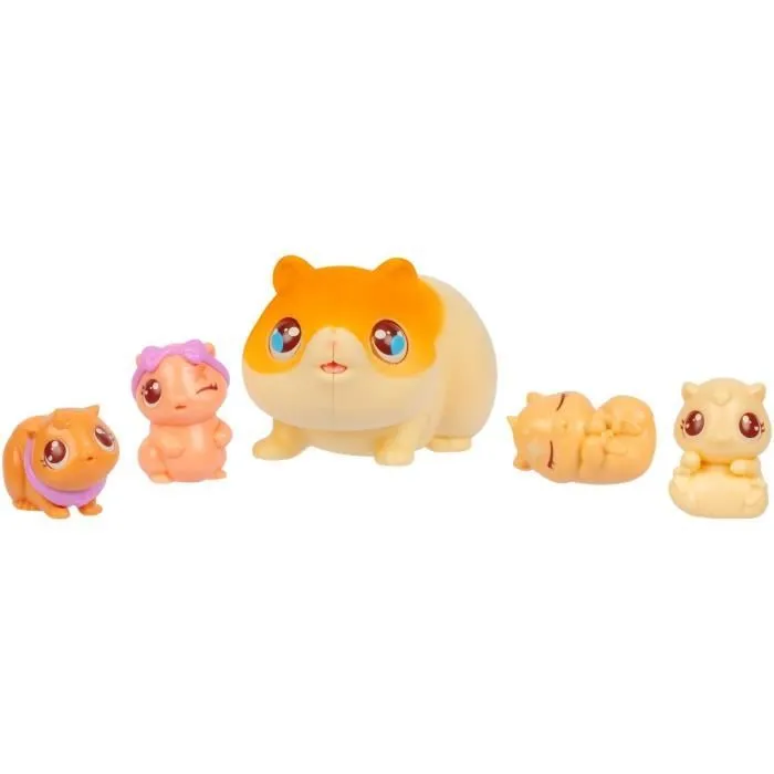 Set de jeu - LITTLE LIVE PETS - Mama Surprise Hamsters - Bébés inclus - Accessoires personnalisables-3