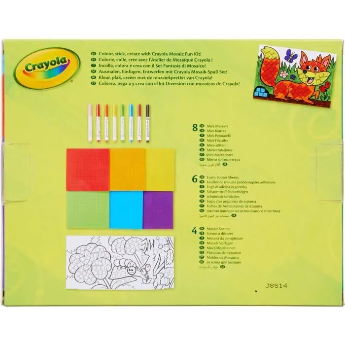 Crayola - Atelier de Mosaïque - Activités pour les enfants-4