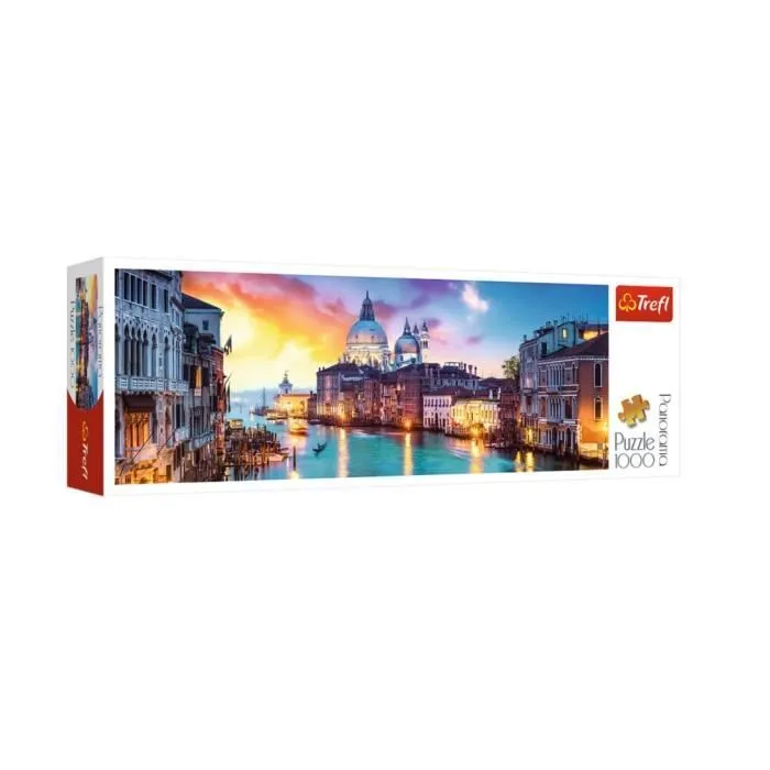 Puzzle 1000 pièces - TREFL - Grand Canal Venise - Paysage et nature - Adulte - 12 ans-0