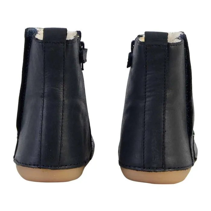Bottes - KICKERS - Socool Cho - Cuir - Doublure imitation fourrure - Zip-3